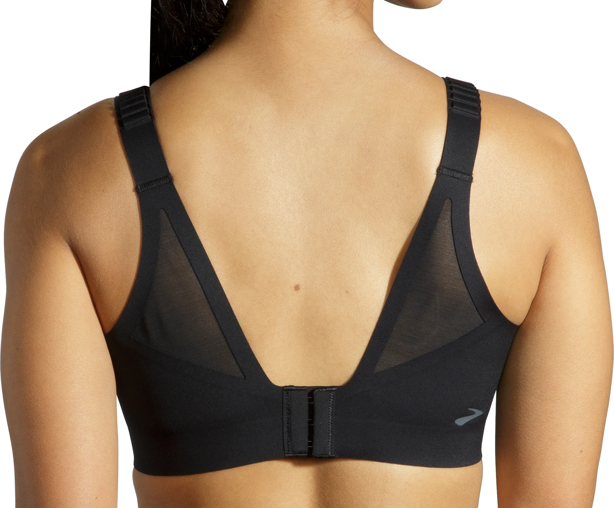 Brooks Scoopback 2.0 Womens Sports Bra - Black - Image 2