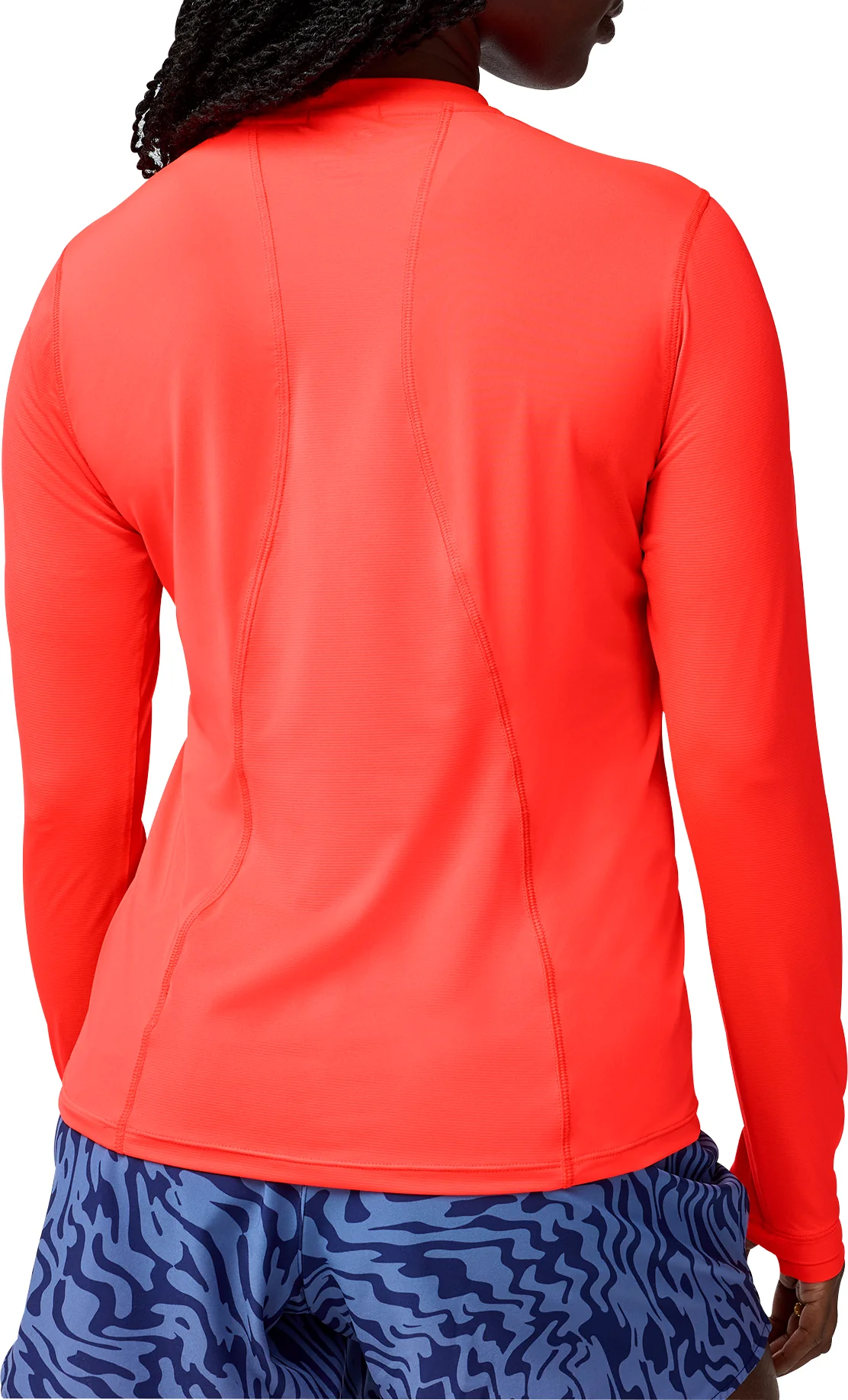Brooks Sprint Free 3.0 Long Sleeve Womens Running Top - Red - Image 2