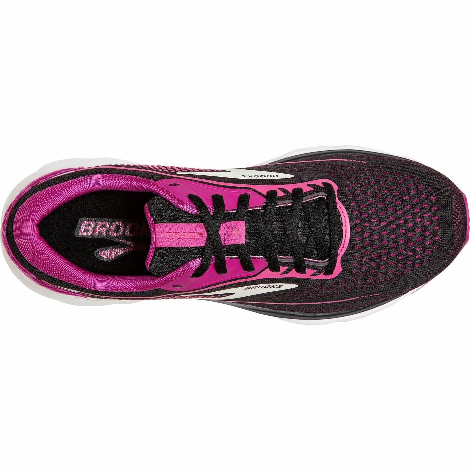 Brooks Trace 2 Womens Running Shoes - Black - Image 4