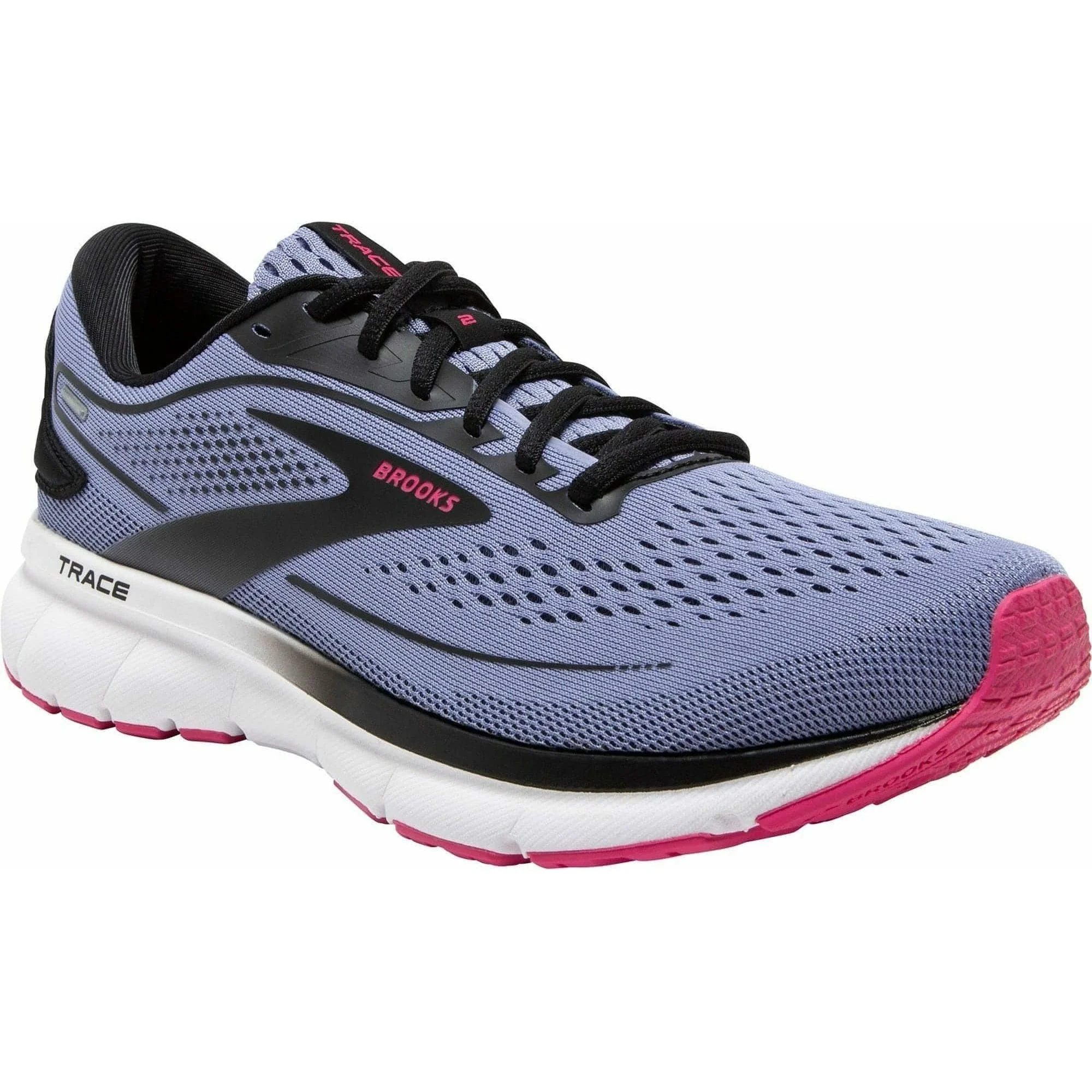 Brooks Trace 2 Womens Running Shoes - Purple - Image 5