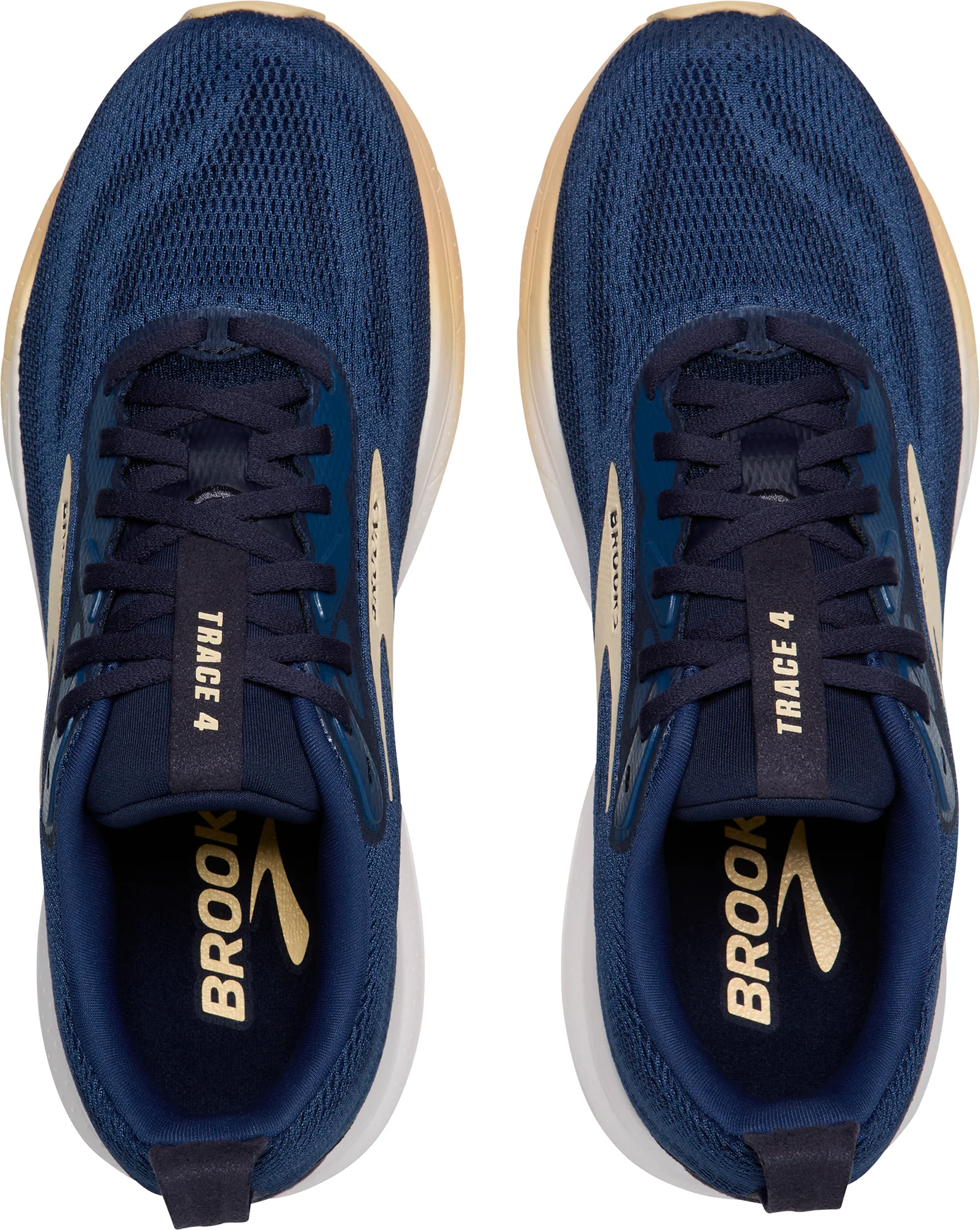 Brooks Trace 4 Womens Running Shoes - Blue - Image 4