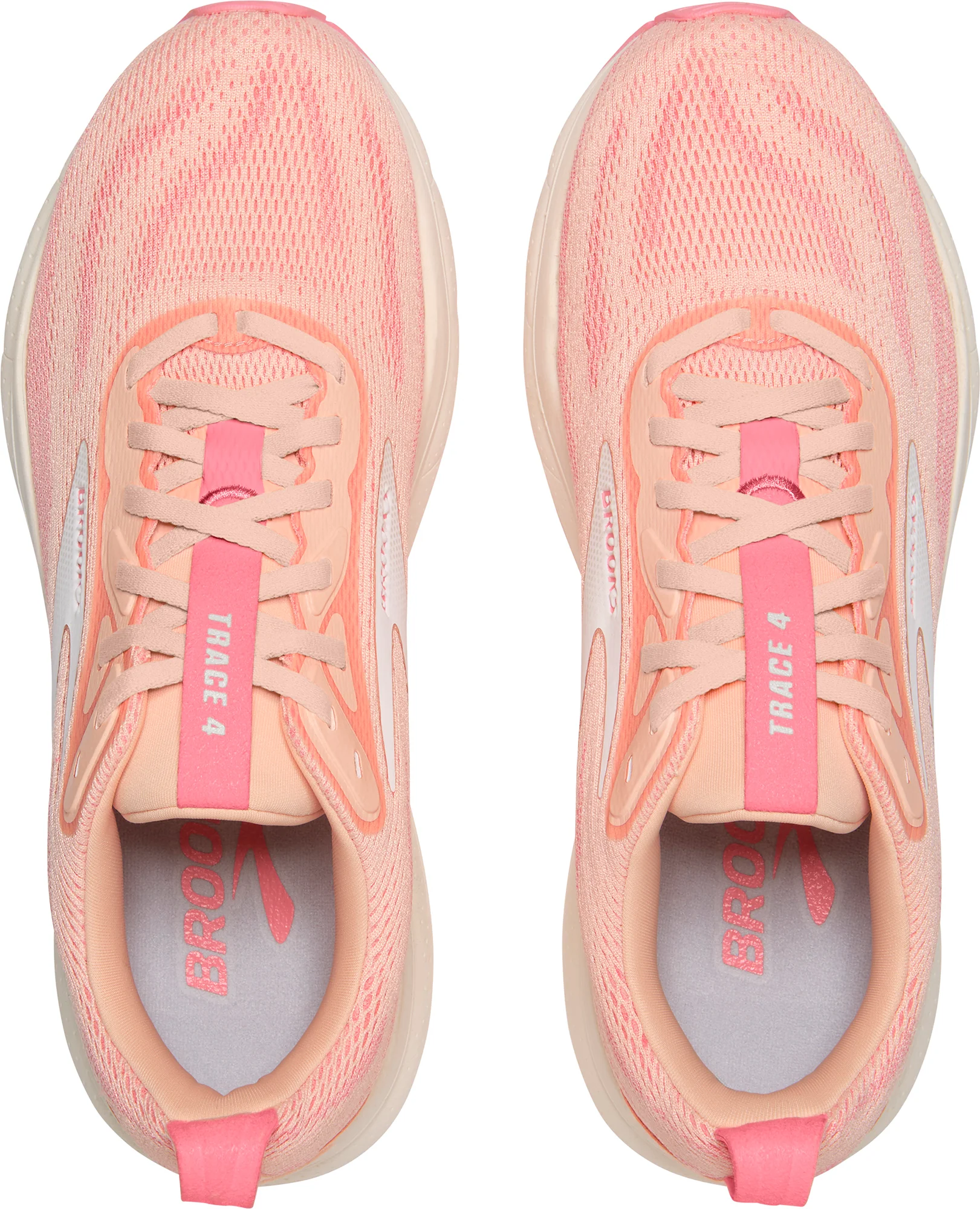 Brooks Trace 4 Womens Running Shoes - Pink - Image 4