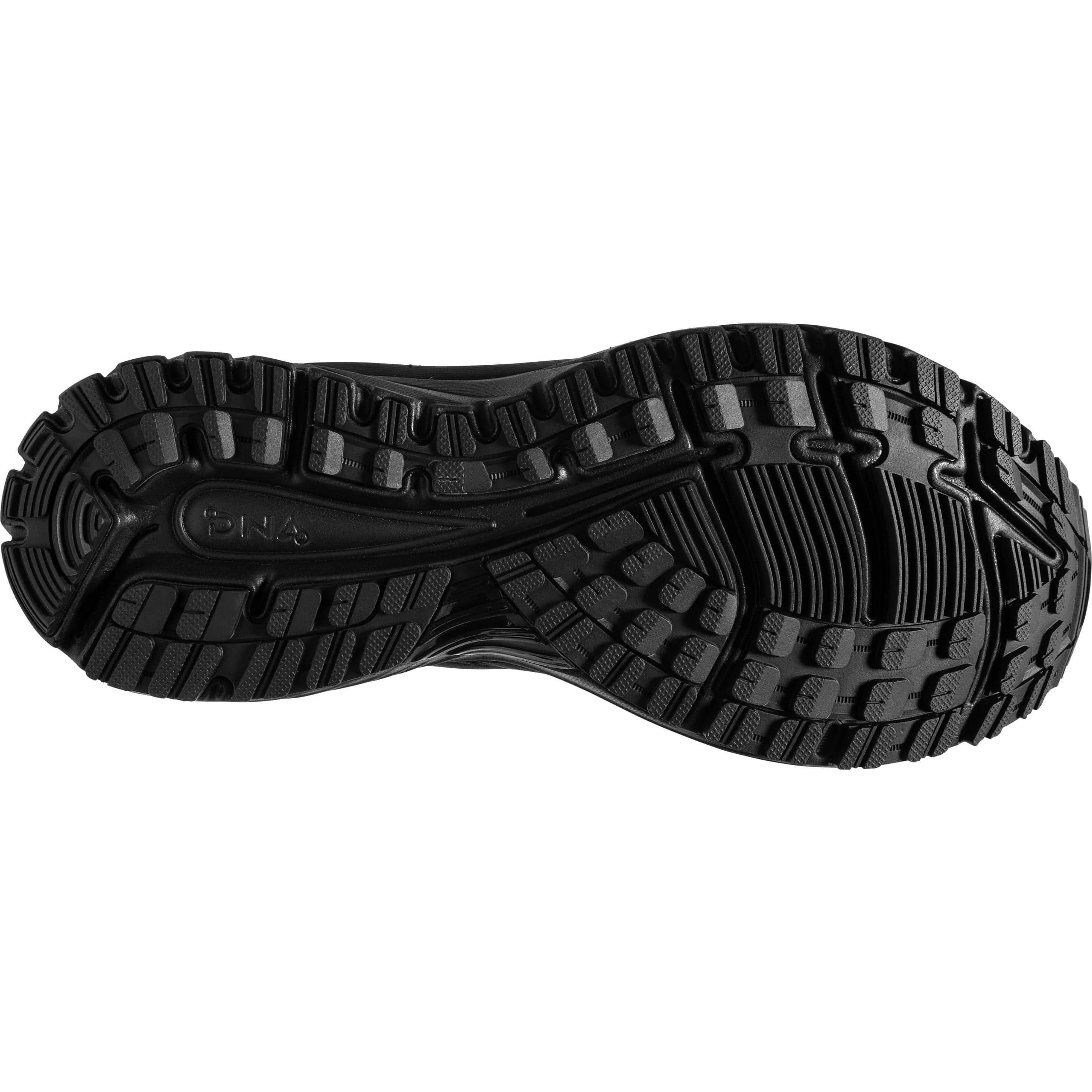 Brooks Zeal Walker Mens Walking Shoes - Black - Image 2