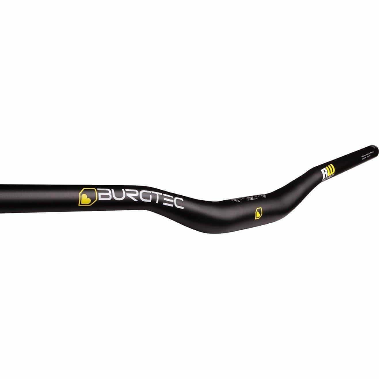 Burgtec RideWide DH 800mm Handlebars 31.8mm Clamp - Black - Image 2