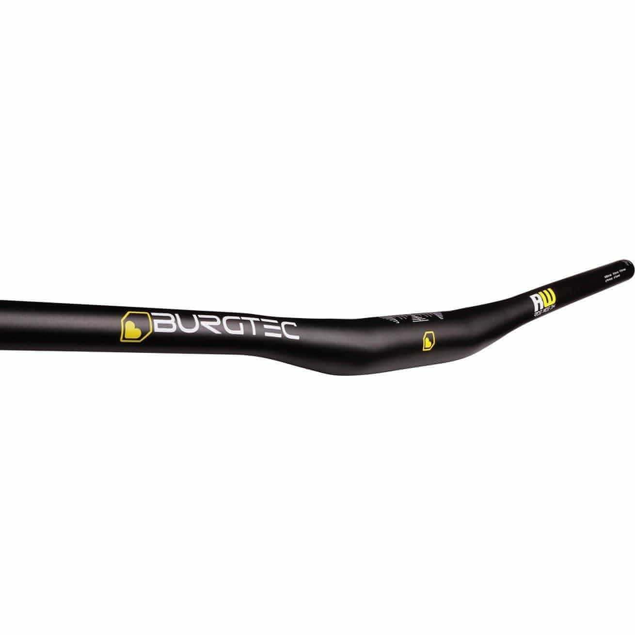 Burgtec RideWide DH 800mm Handlebars 31.8mm Clamp - Black - Image 4