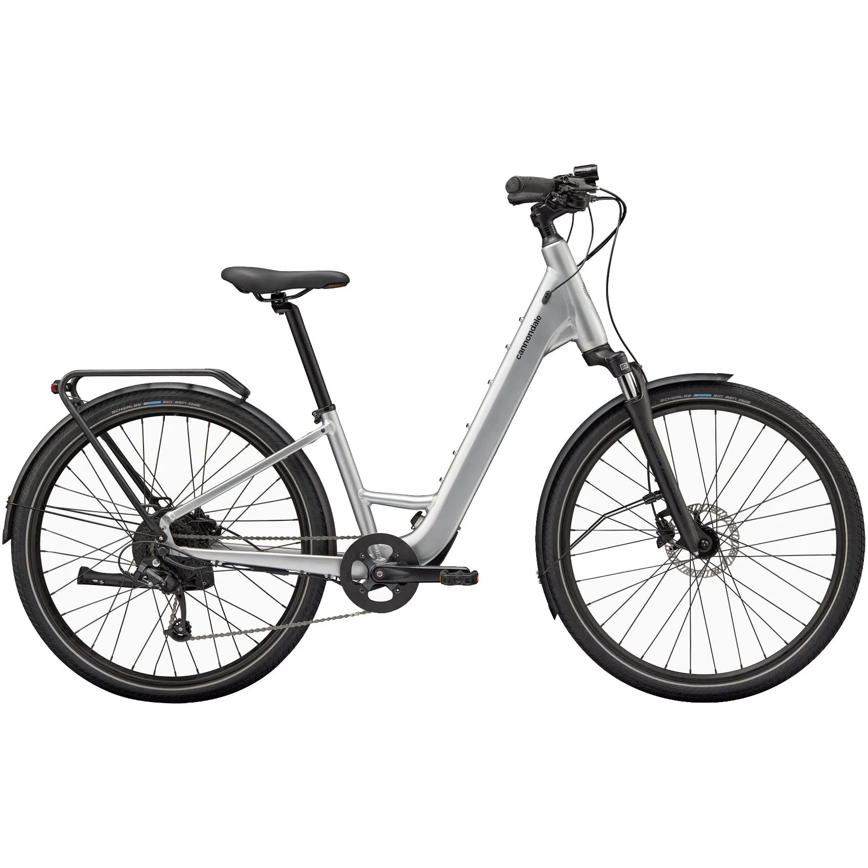Cannondale Mavaro Neo SL 2 Low-Step Electric Hybrid Bike 2025 - Mercury