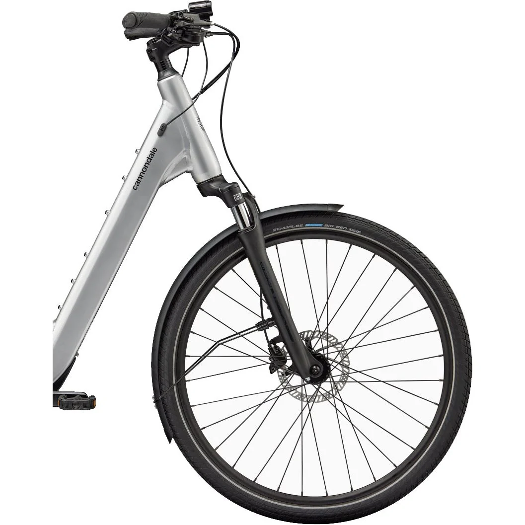 Cannondale Mavaro Neo SL 2 Low-Step Electric Hybrid Bike 2025 - Mercury - Image 3