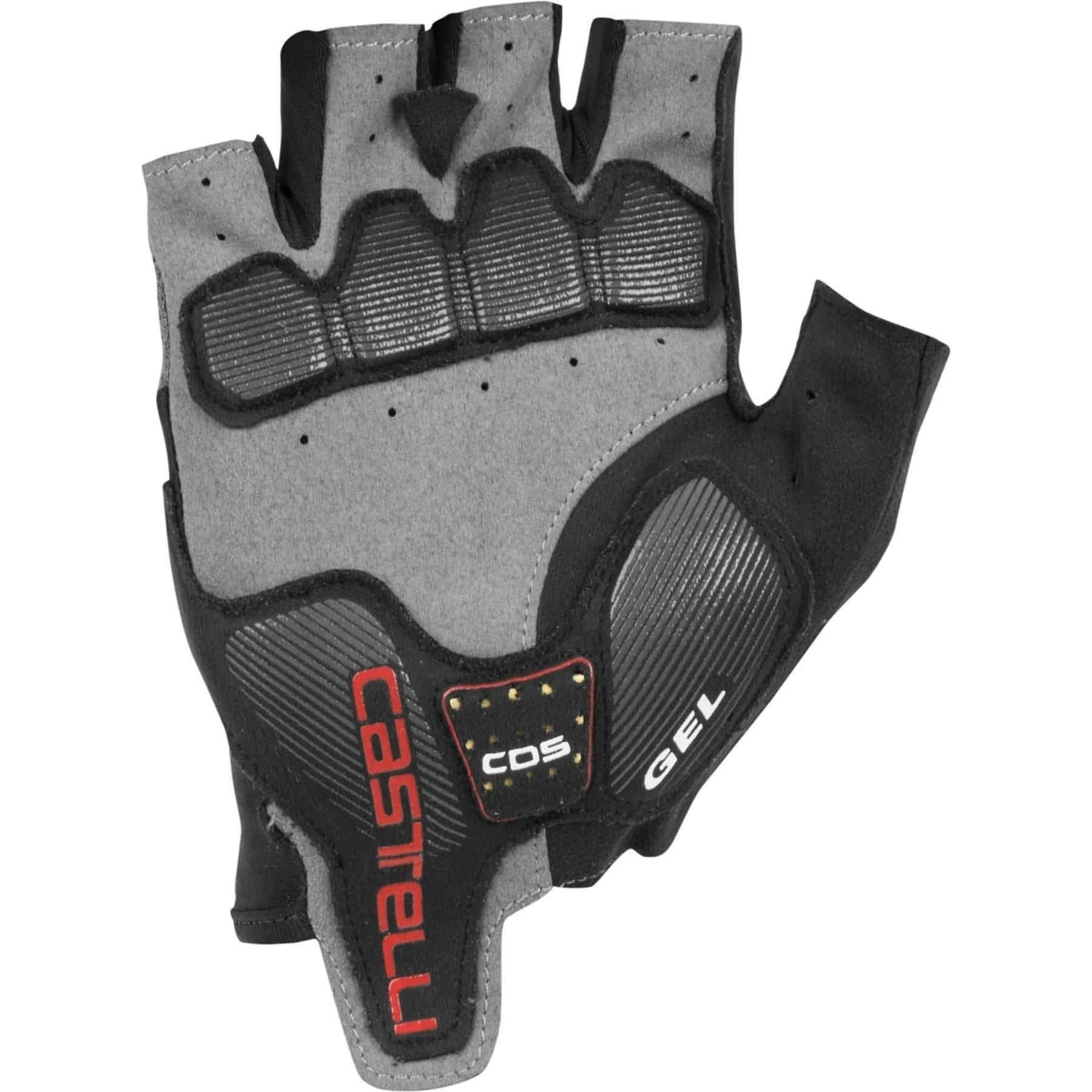 Castelli Arenberg Gel 2 Fingerless Cycling Gloves - Grey - Image 2