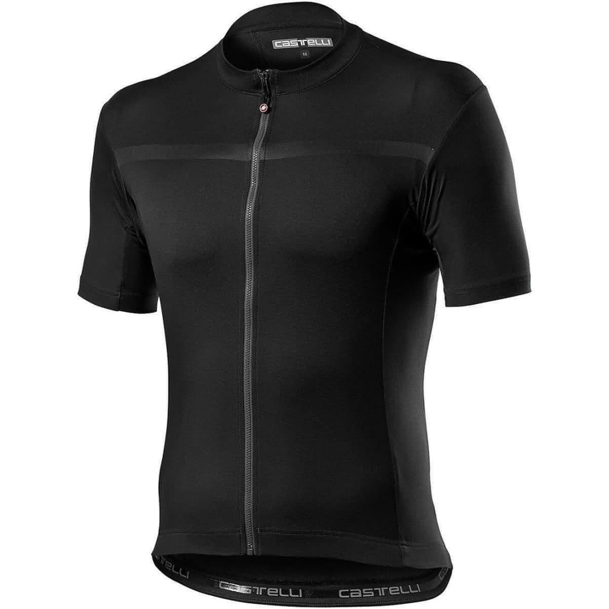Castelli Classifica Short Sleeve Mens Cycling Jersey - Black - Image 6