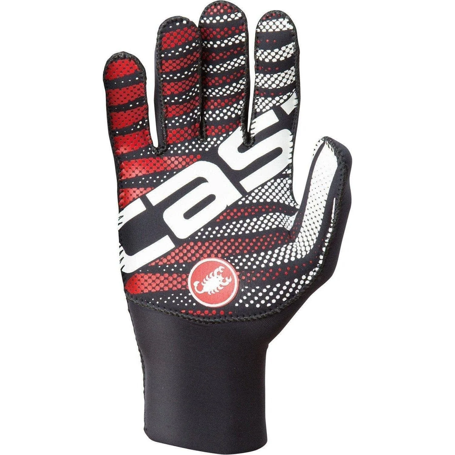 Castelli Diluvio C Full Finger Cycling Gloves - Black - Image 2