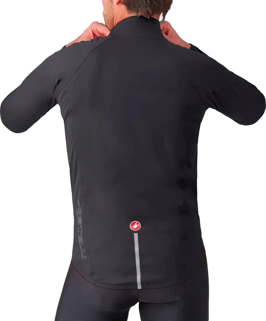 Castelli Emergency 3 Rain Mens Cycling Jacket - Black - Image 2