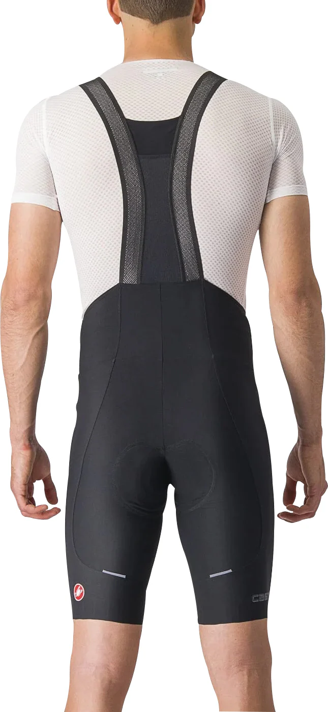 Castelli Espresso Mens Cycling Bib Shorts - Black - Image 2