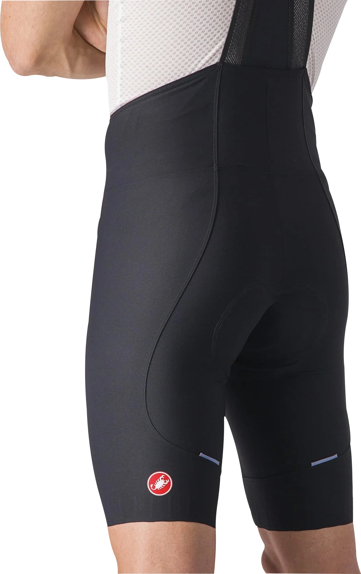Castelli Espresso Mens Cycling Bib Shorts - Black - Image 6