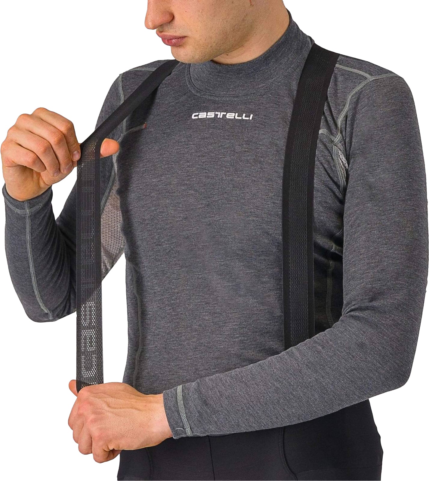 Castelli Espresso Mens Cycling Bib Tights - Black - Image 4