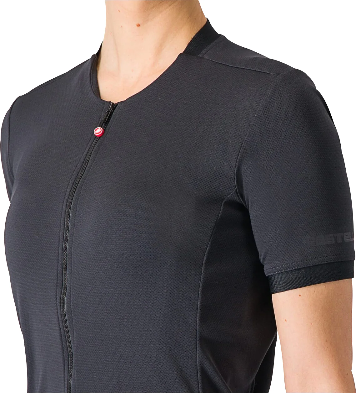 Castelli Libera Short Sleeve Womens Cycling Jersey - Black - Image 5