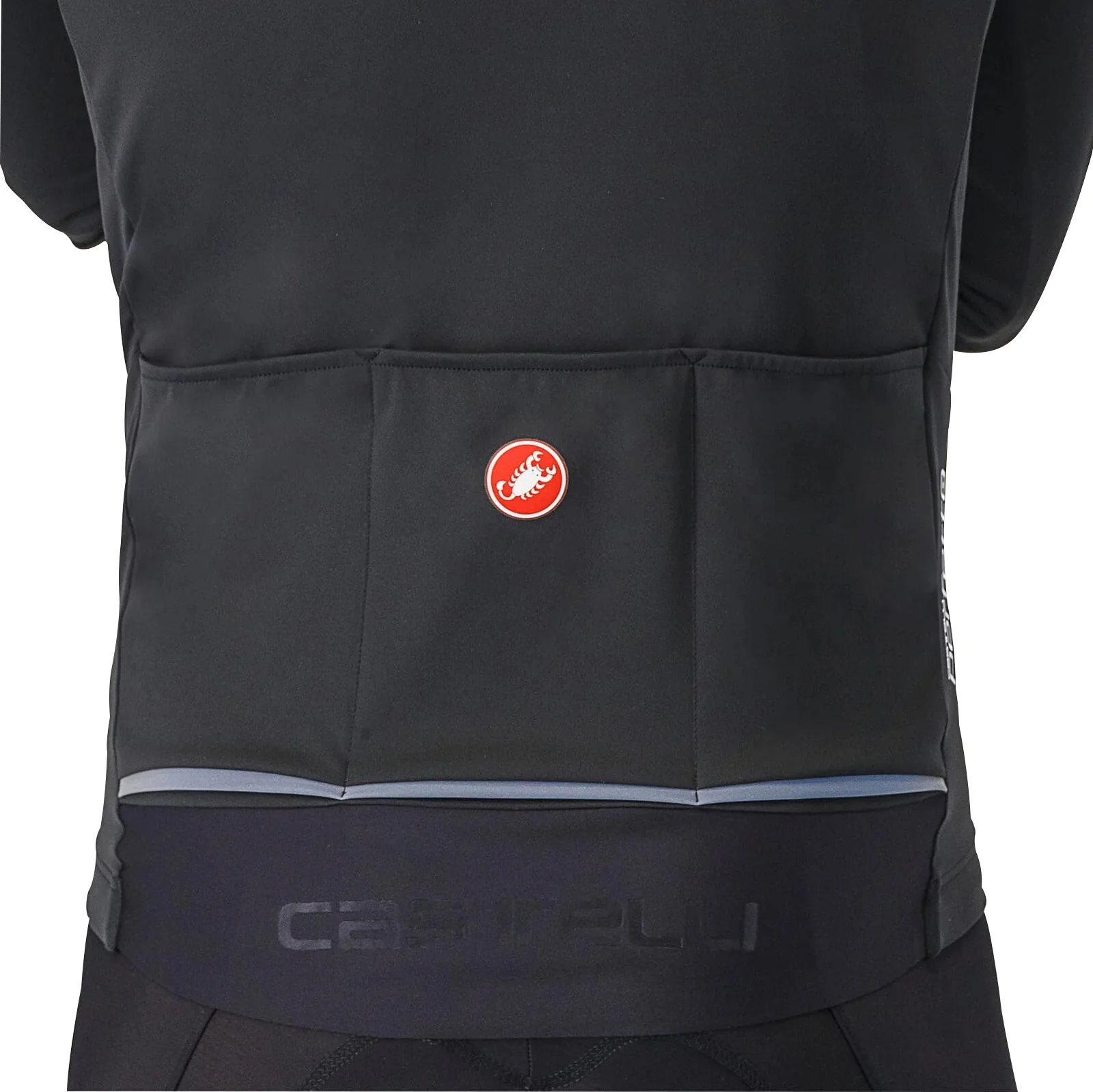 Castelli Perfetto Air Mens Cycling Jacket - Black - Image 4