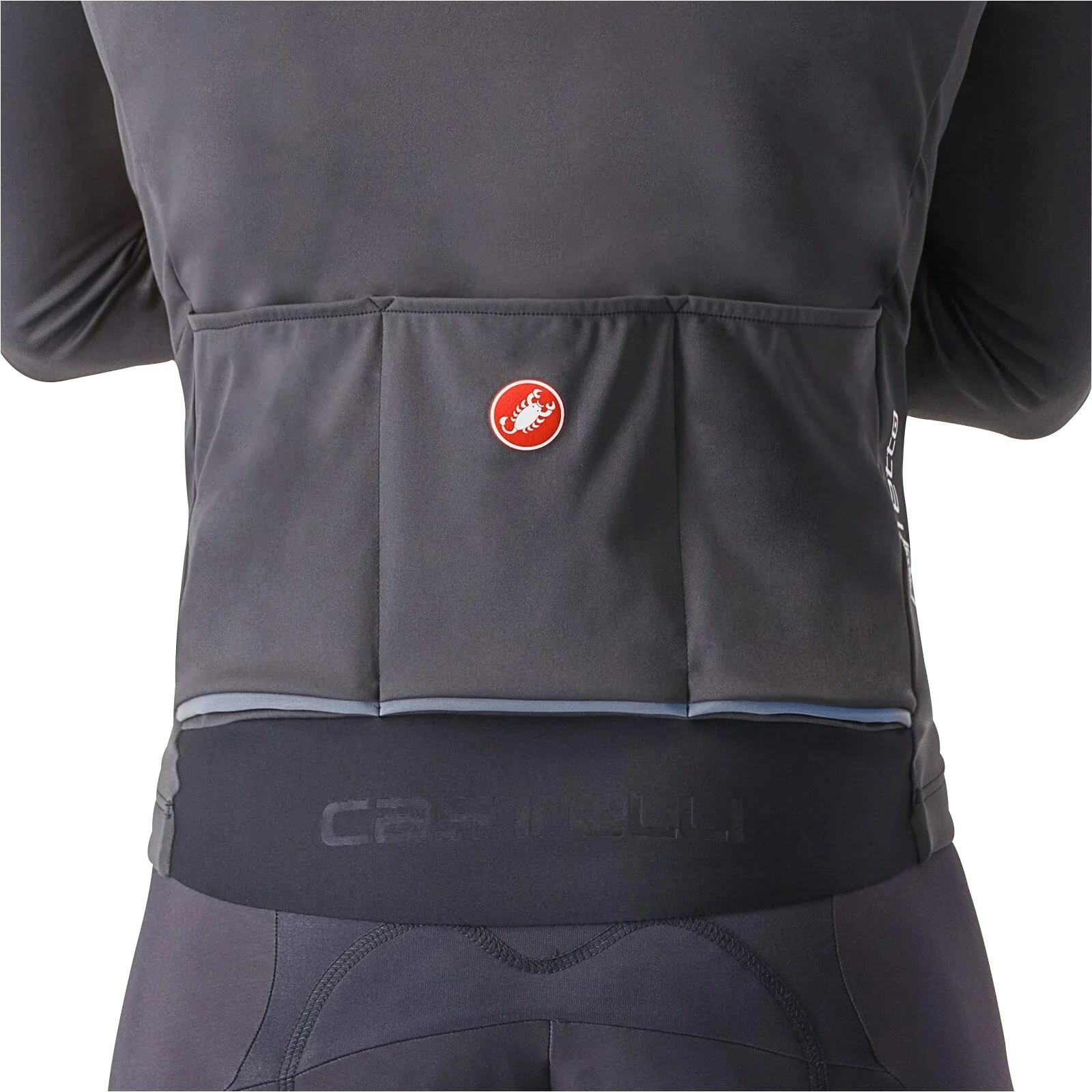 Castelli Perfetto Air Mens Cycling Jacket - Orange - Image 5