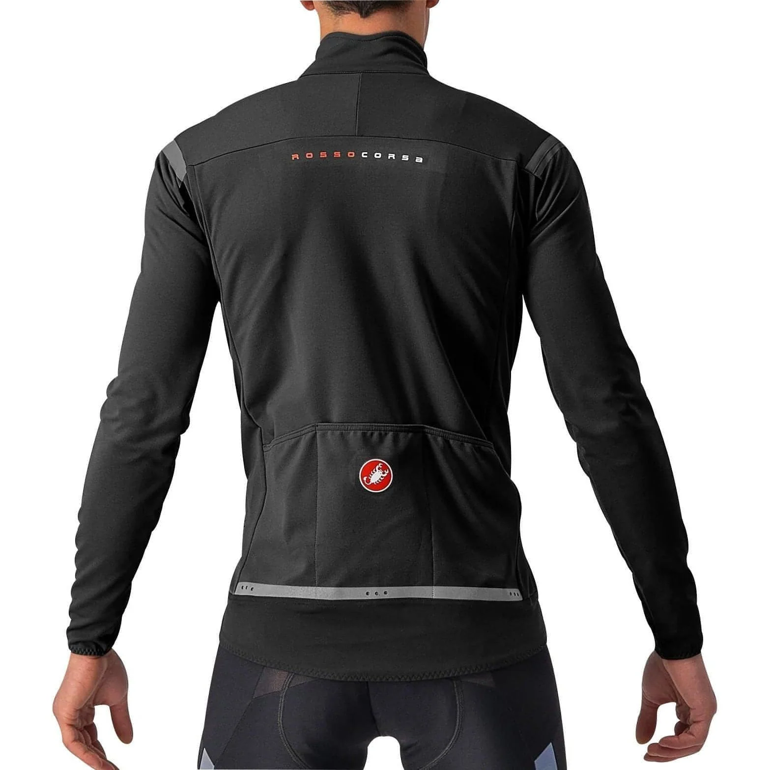Castelli Perfetto RoS 2 Mens Cycling Jacket - Black - Image 2