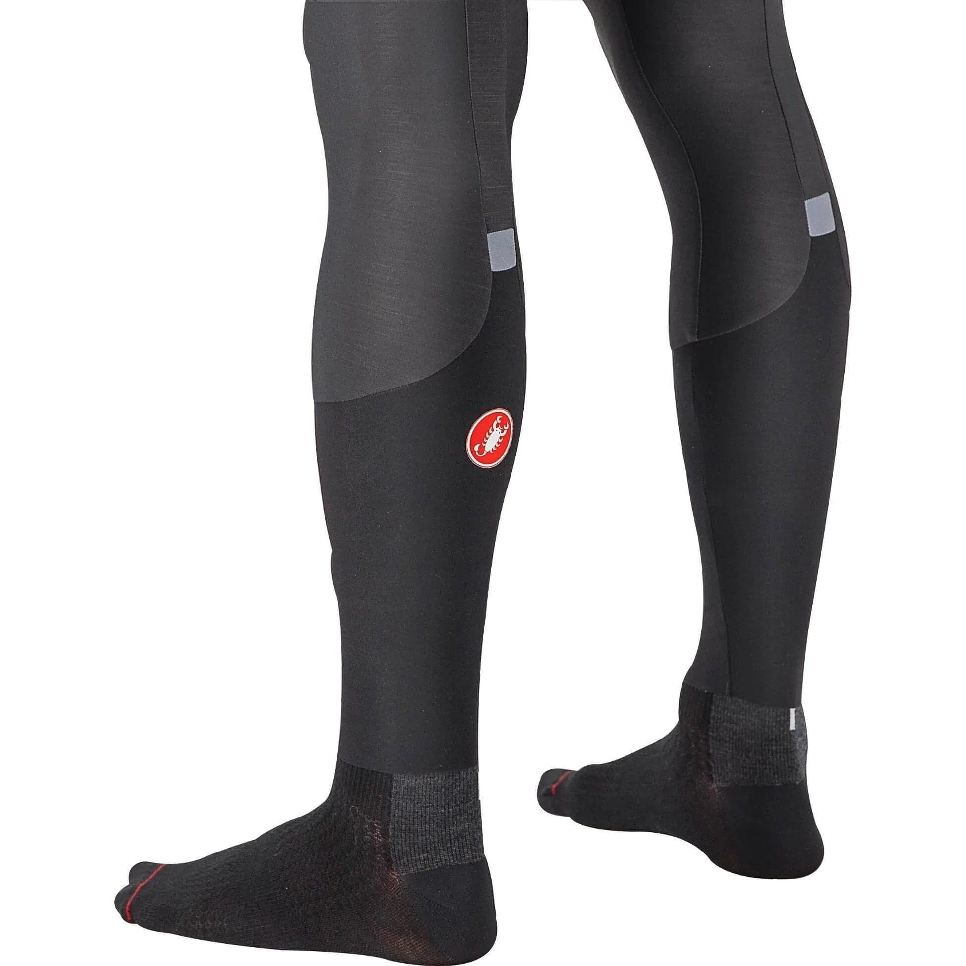 Castelli Semifreddo Mens Cycling Bib Tights - Black - Image 4