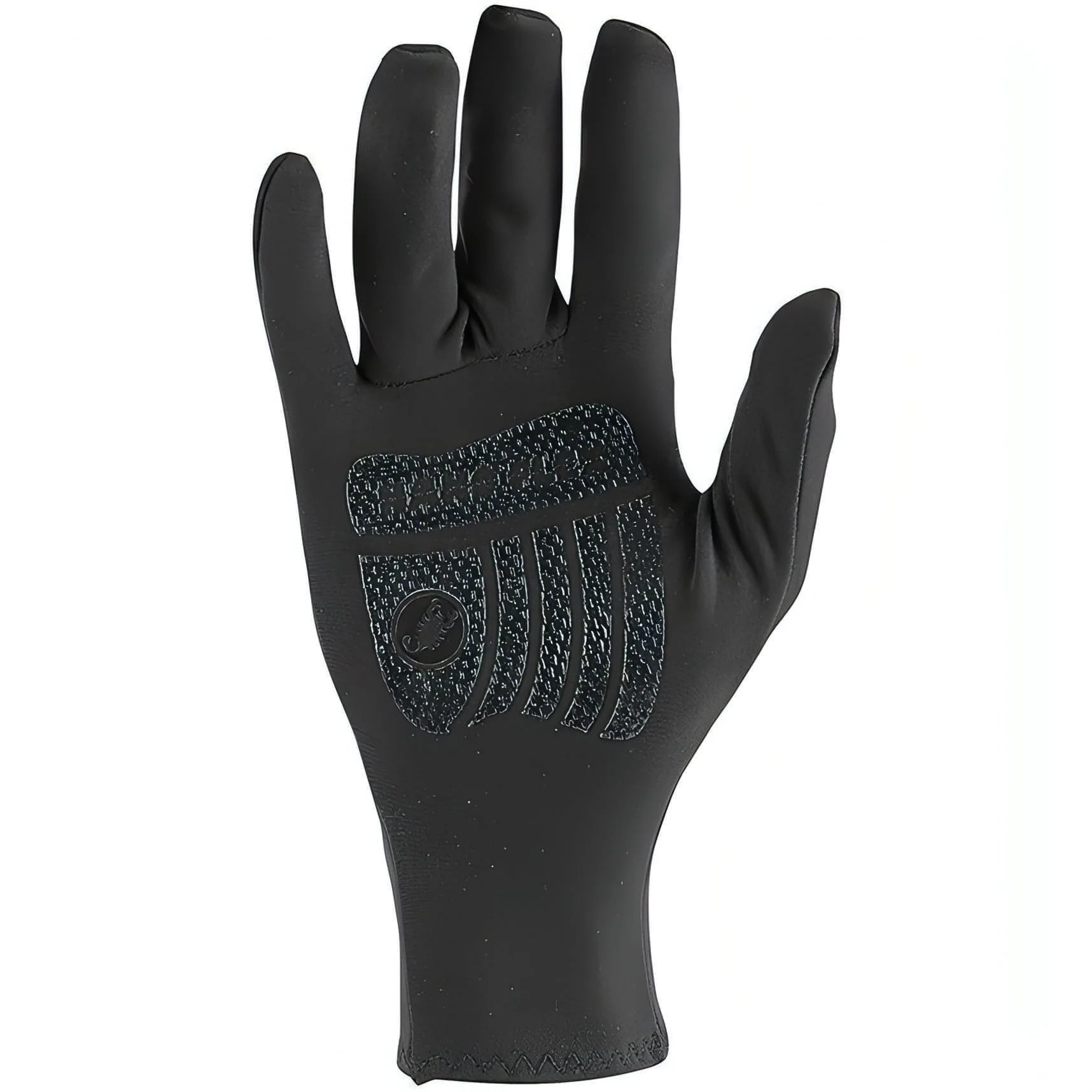 Castelli Tutto Nano Full Finger Cycling Gloves - Black - Image 2