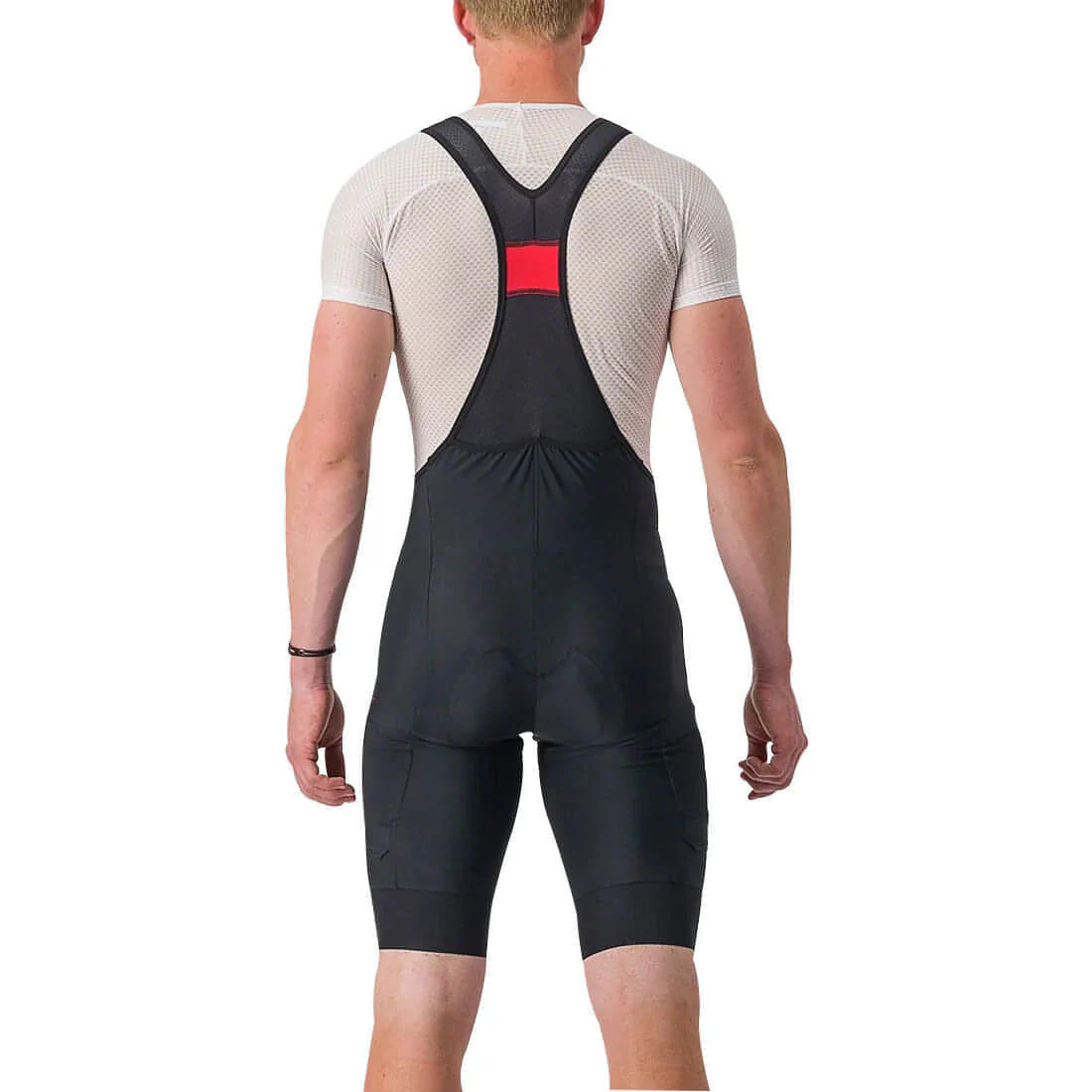 Castelli Unlimited Cargo Mens Cycling Bib Shorts - Black - Image 2