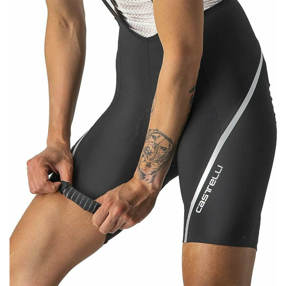 Castelli Velocissima 3 Womens Cycling Bib Shorts - Black - Image 3