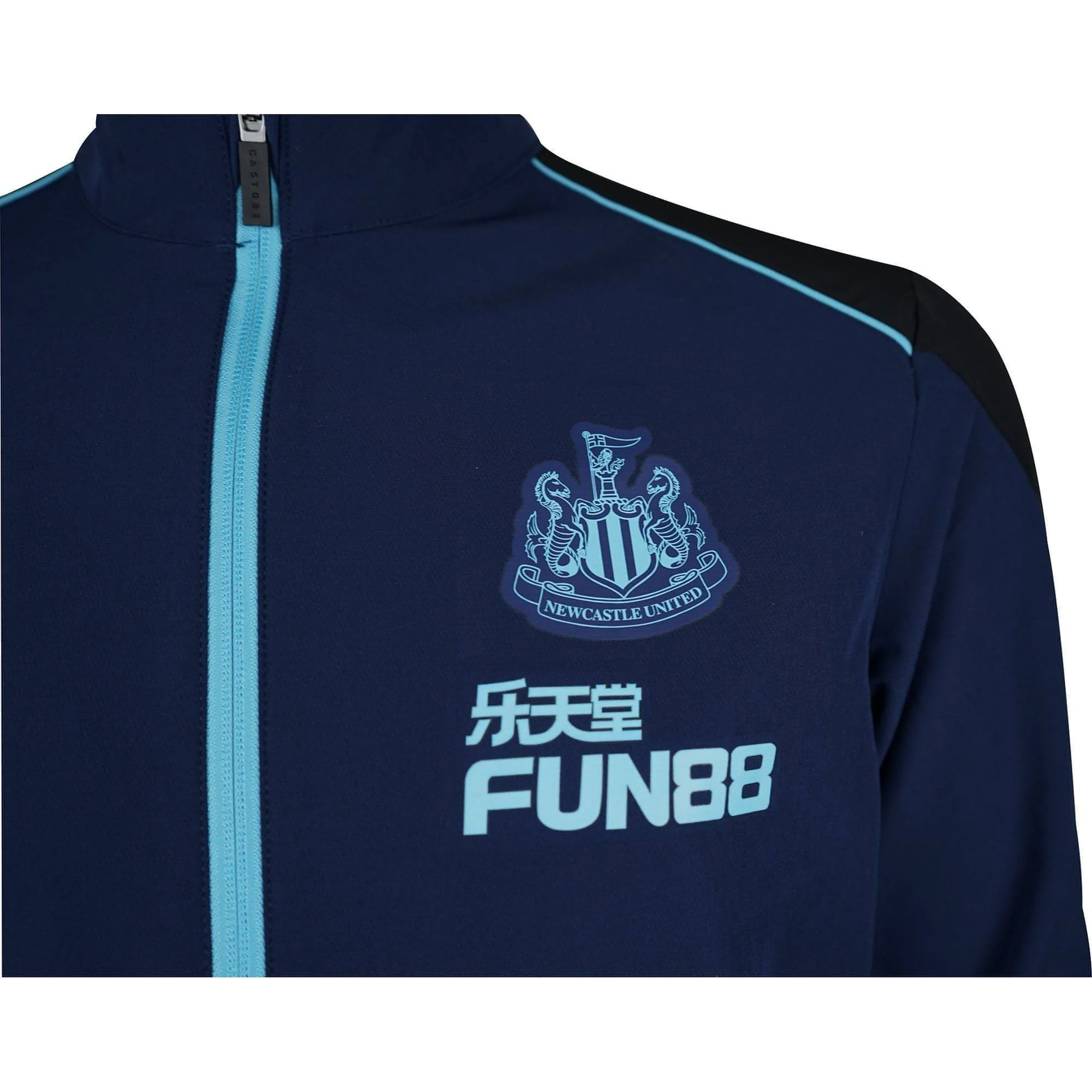 Castore Newcastle United Mens Travel Jacket - Blue - Image 3