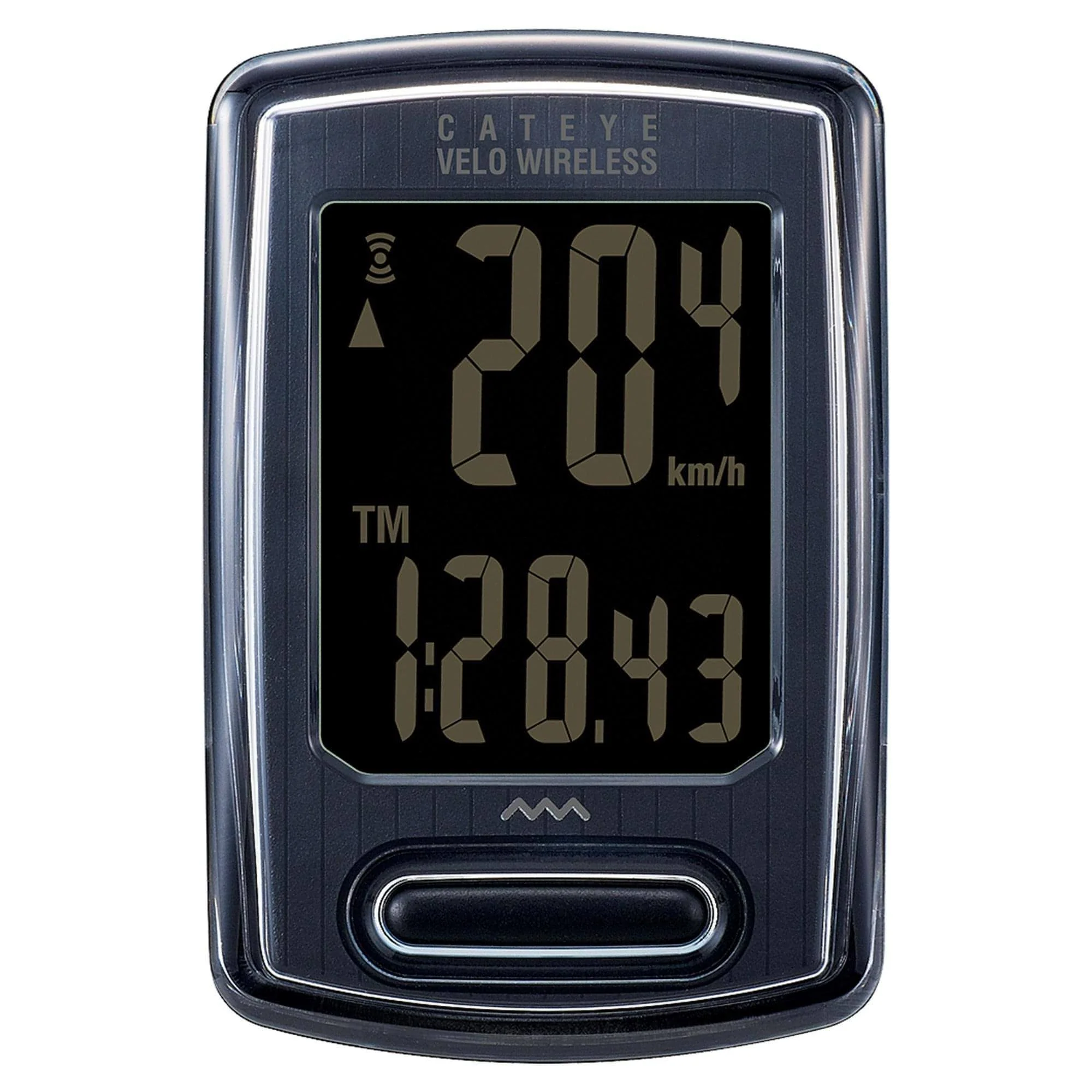 Cateye Velo Wireless Cycle Computer Stealth Edition