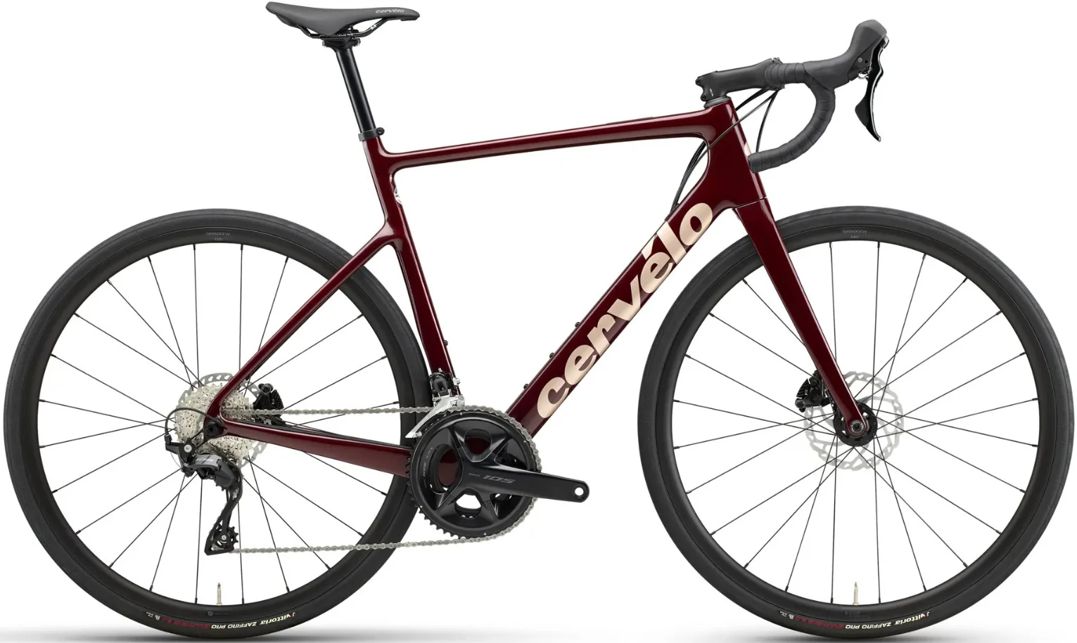 Cervelo Caledonia 105 Carbon Road Bike - Carmine
