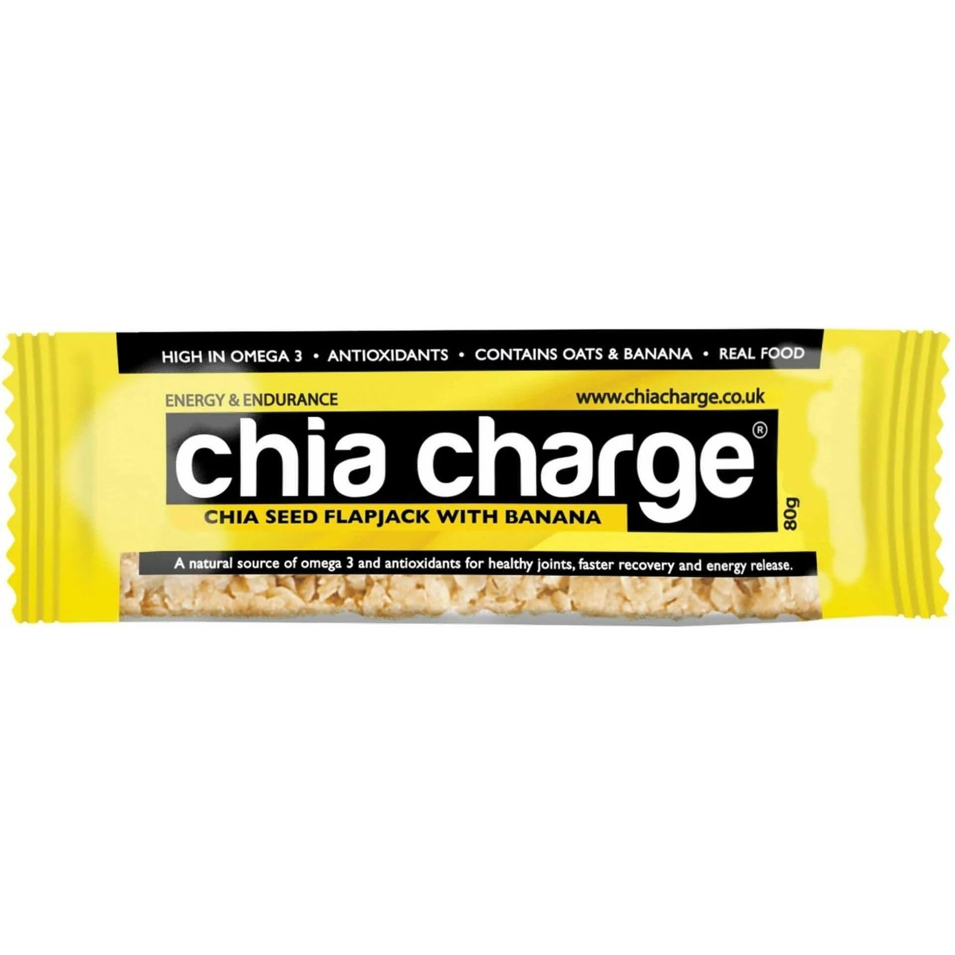 Chia Charge Seed Flapjack 80g - Image 2