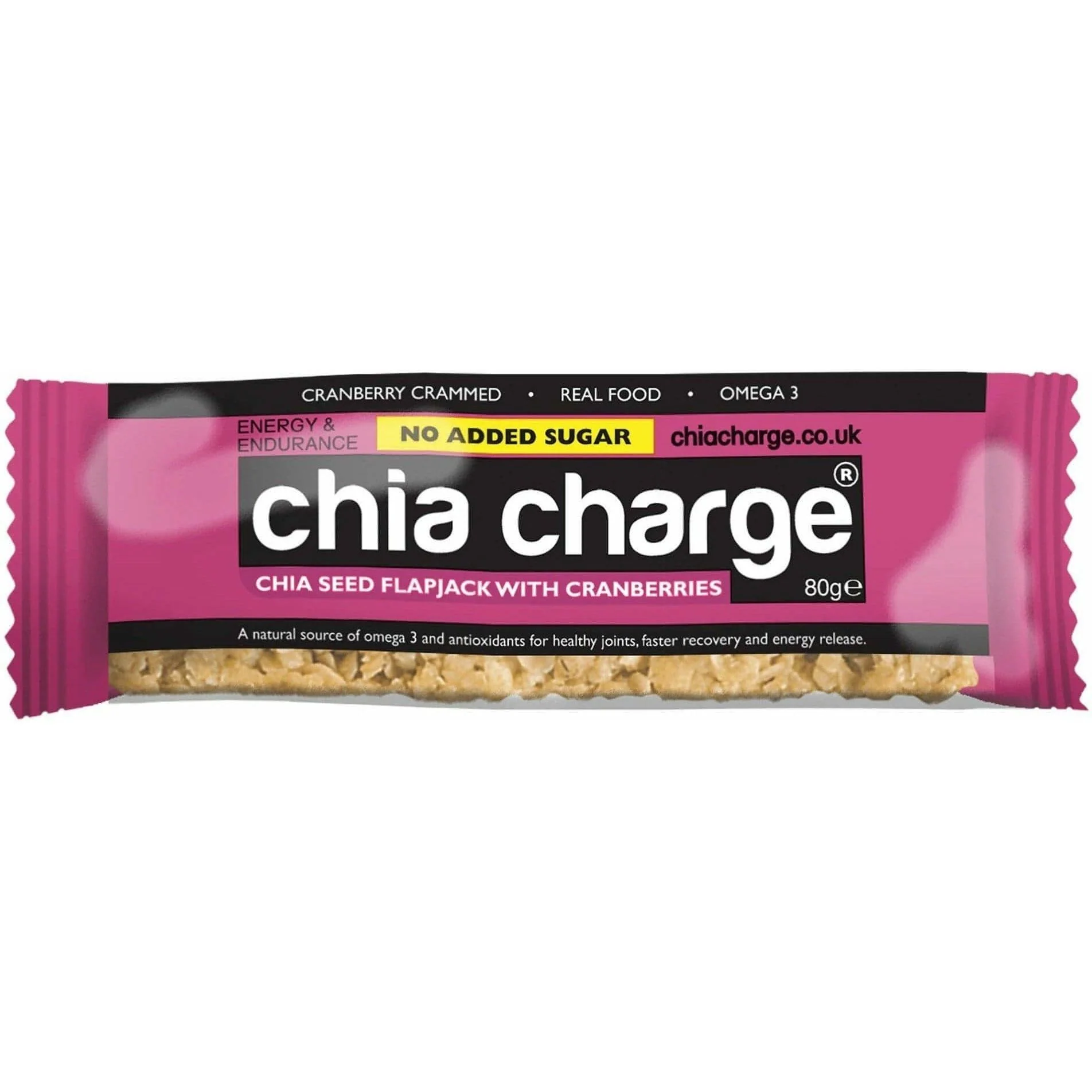 Chia Charge Seed Flapjack 80g - Image 4
