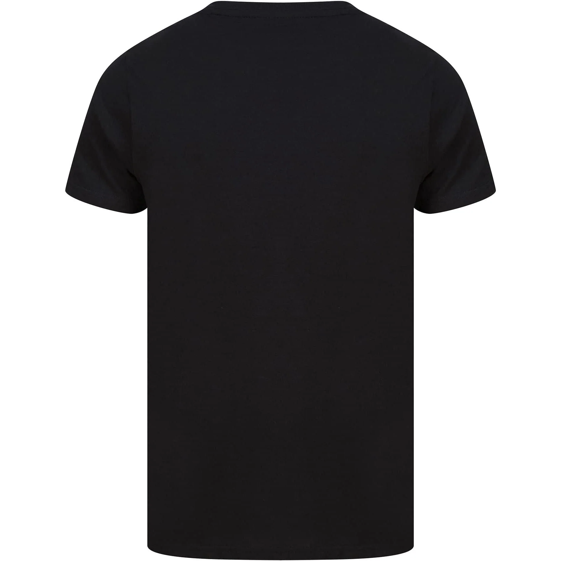 Christmas Bourbon Mens Christmas Short Sleeve Top - Black - Image 2