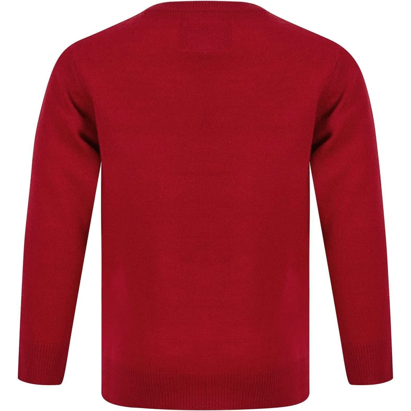 Christmas Reindeer Junior Christmas Jumper - Red - Image 2