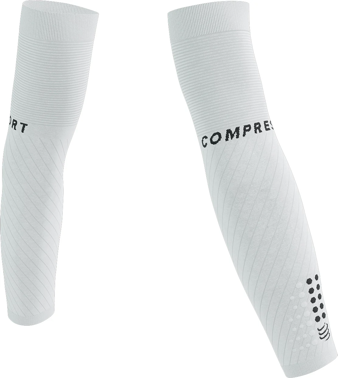 Compressport Armforce Running Arm Sleeves - White - Image 2