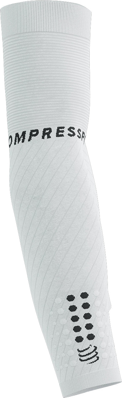 Compressport Armforce Running Arm Sleeves - White - Image 3