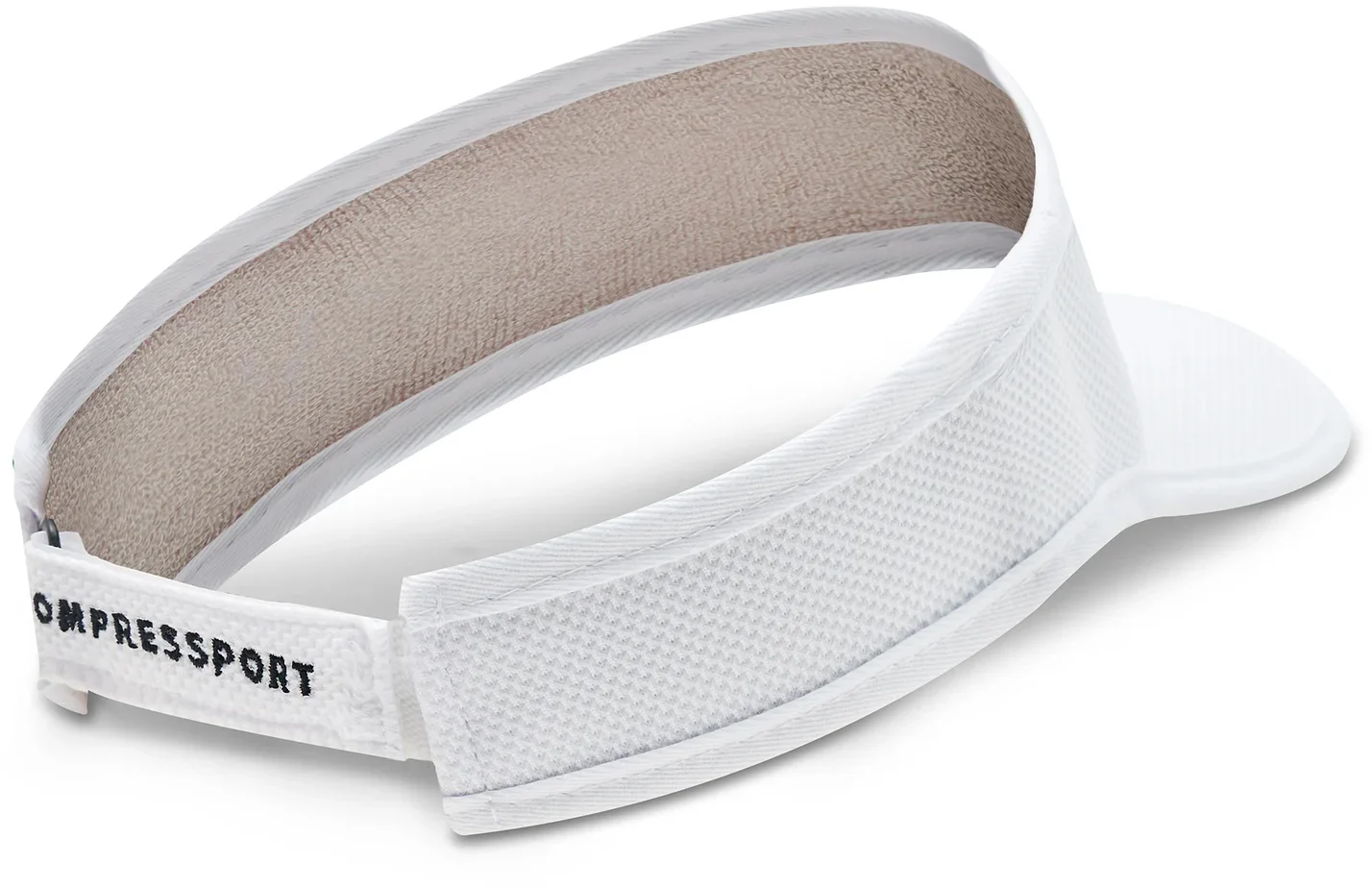 Compressport Logo Running Visor - White - Image 2