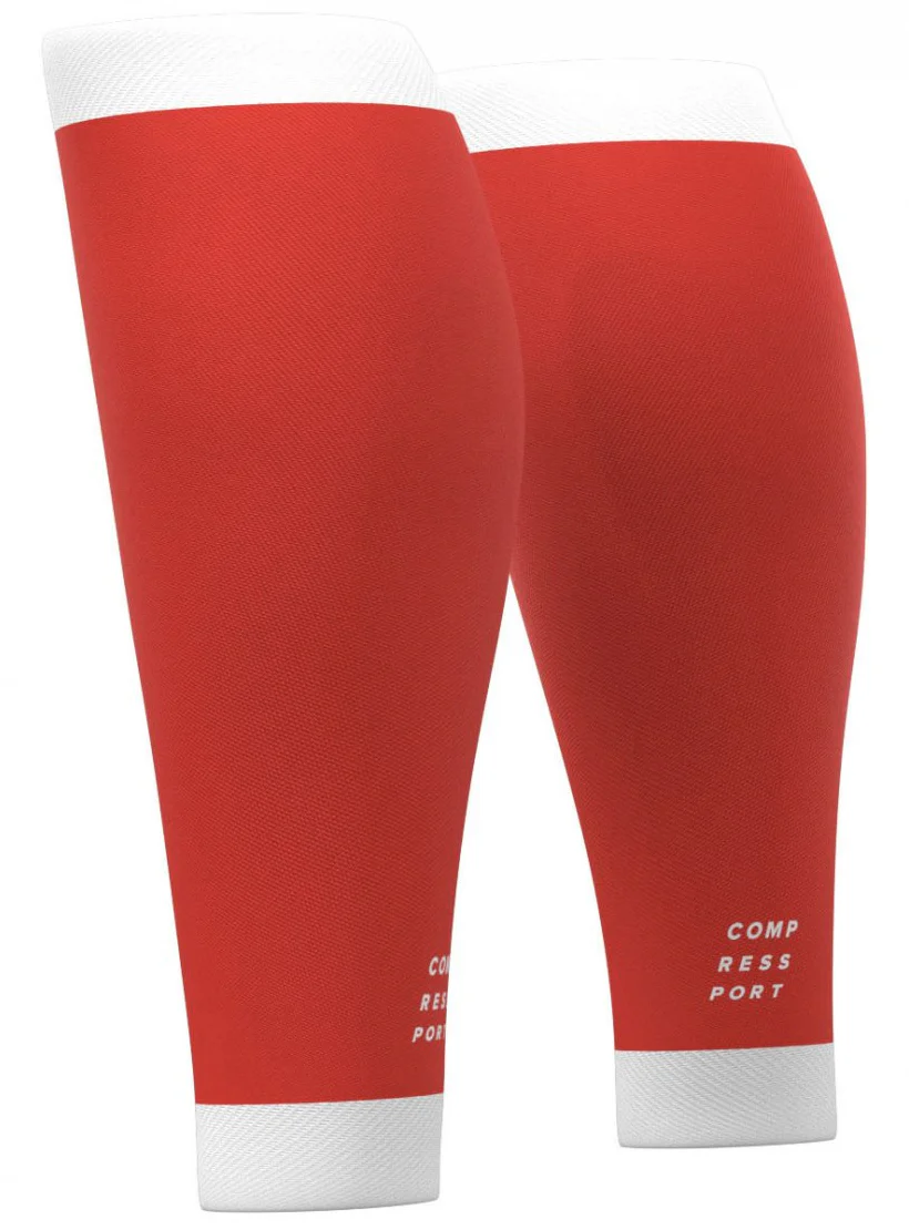 Compressport R1 Compression Calf Sleeves - Red - Image 2
