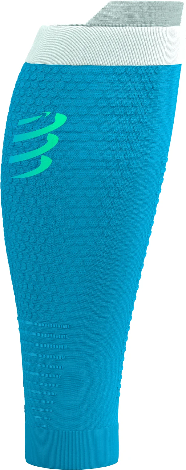 Compressport R2 3.0 Compression Calf Guards - Blue - Image 2