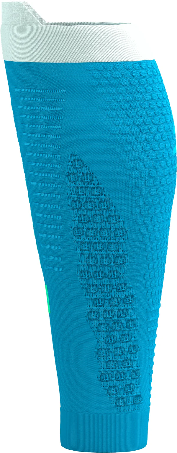 Compressport R2 3.0 Compression Calf Guards - Blue - Image 3