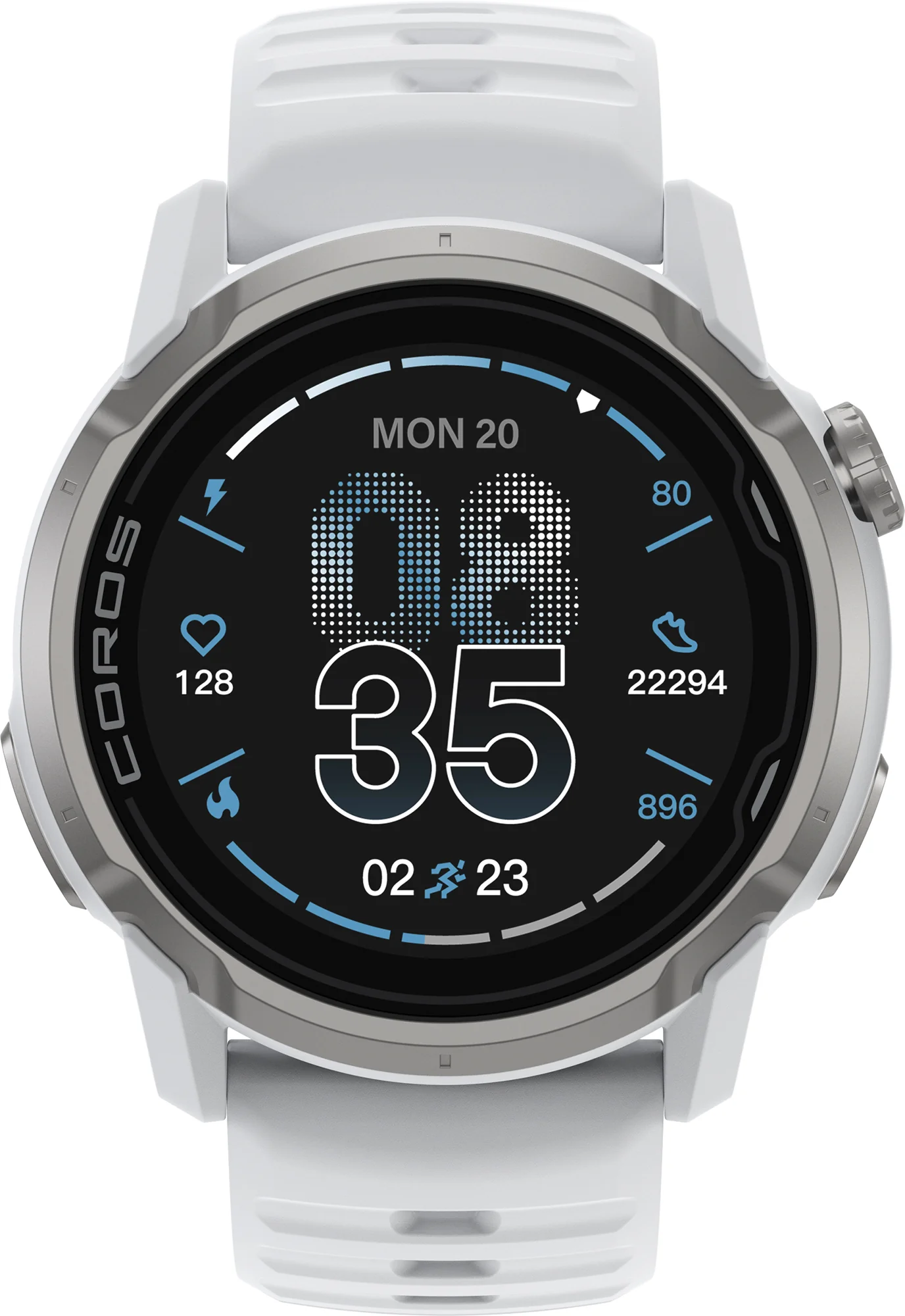 COROS APEX 4 Outdoor 46mm GPS Watch - White - Image 3
