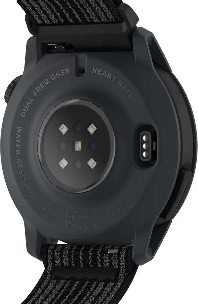 COROS PACE 4 Nylon Strap GPS Sport Watch - Black - Image 3