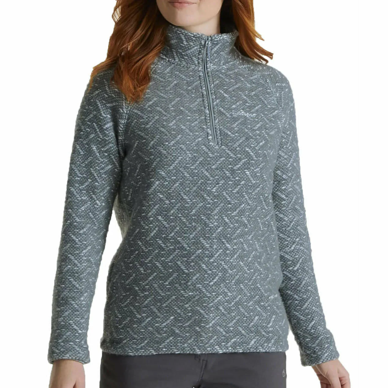 Craghoppers Talladale Half Zip Womens Fleece Top - Blue