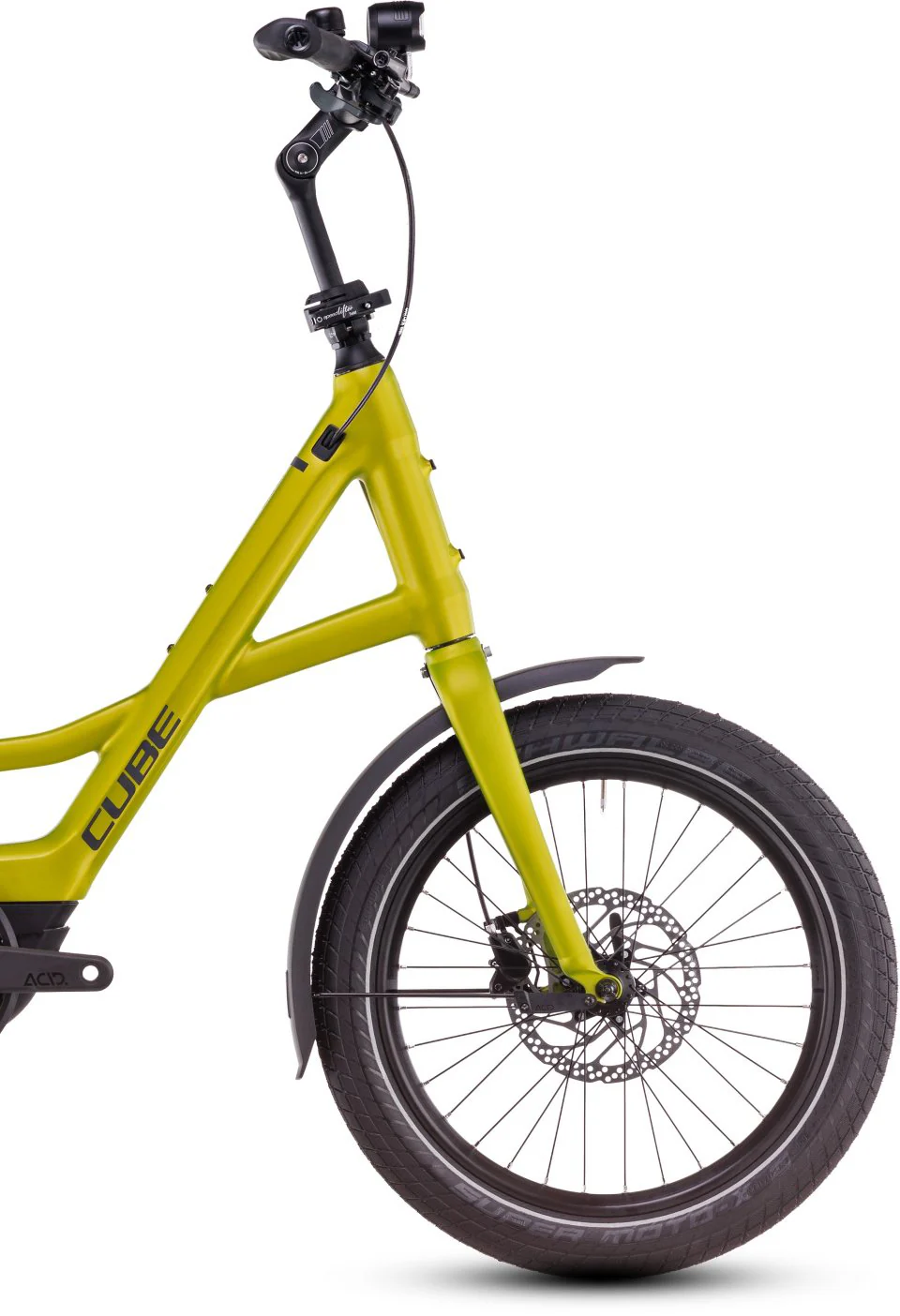 Cube Compact Hybrid 500 Electric Hybrid Bike 2025 - Lizard - Image 3