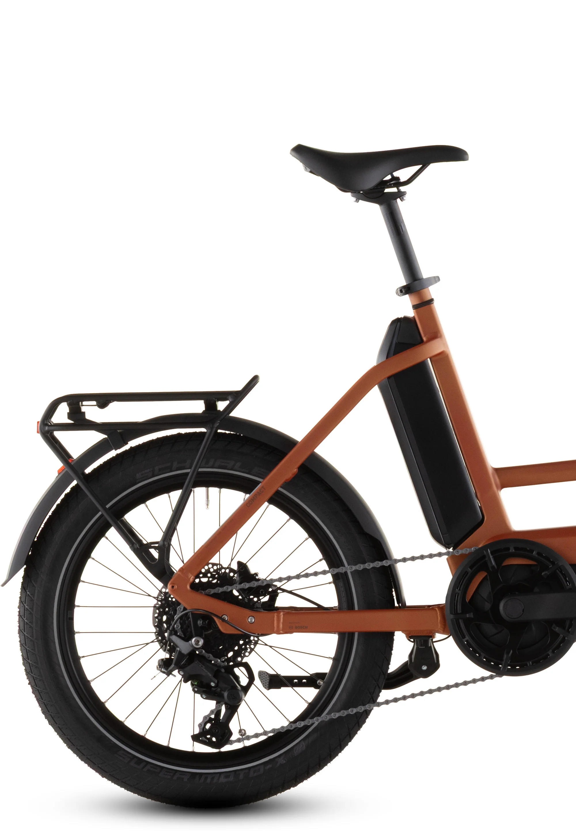 Cube Compact Hybrid 545 Electric Hybrid Bike 2026 - Rustorange - Image 2