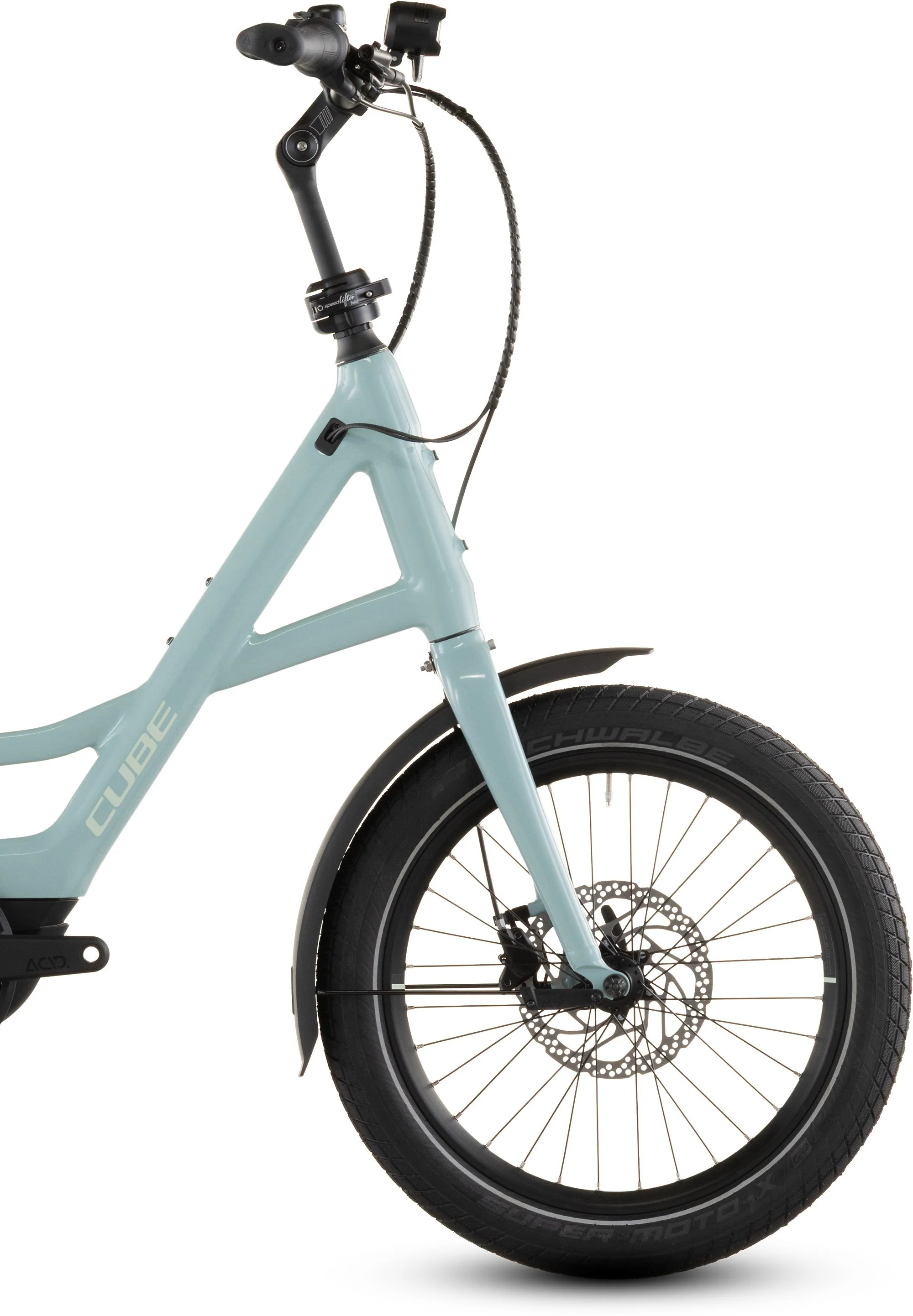 Cube Compact Hybrid Comfort 545 Electric Hybrid Bike 2026 - Skylightblue - Image 3