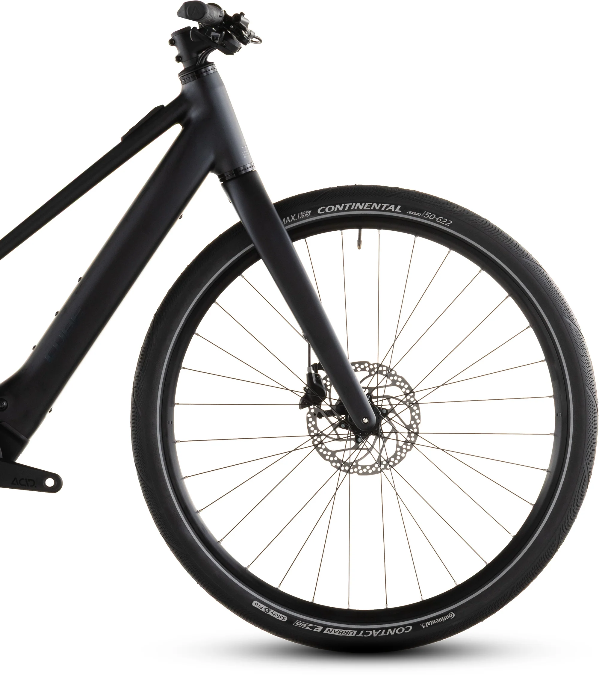 Cube Editor Hybrid Pro 400X Trapeze Electric Hybrid Bike 2026 - Coal - Image 3
