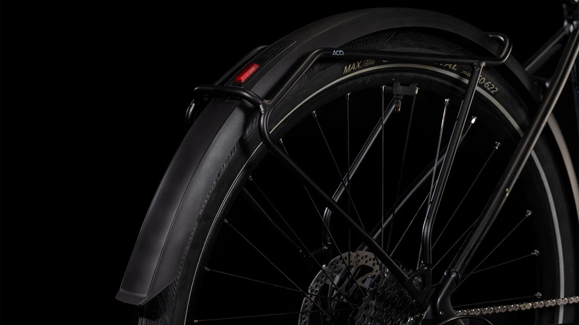 Cube Editor Hybrid Pro FE 400X Electric Hybrid Bike 2025 - Black - Image 8