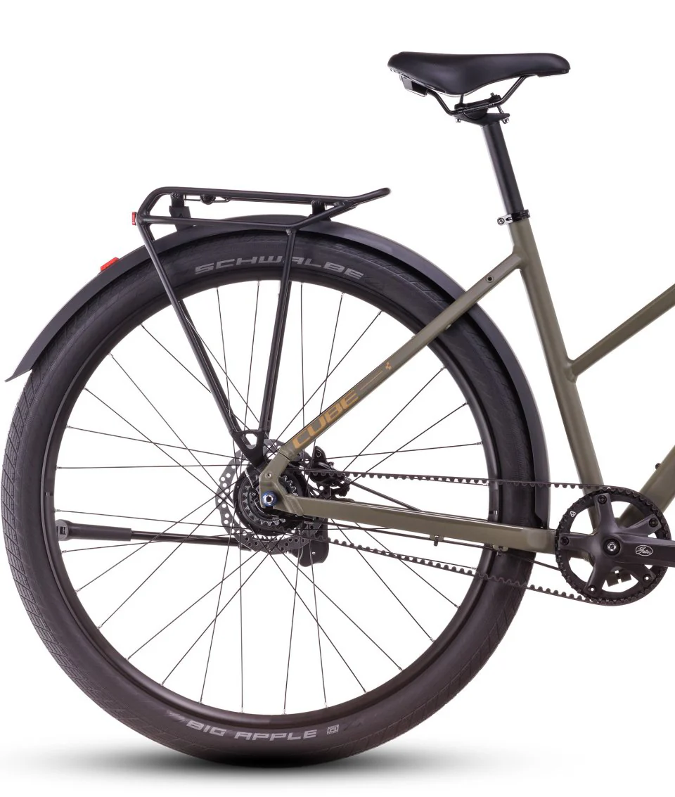 Cube Hyde Pro FE Hybrid Bike 2025 - Dusty Olive - Image 2