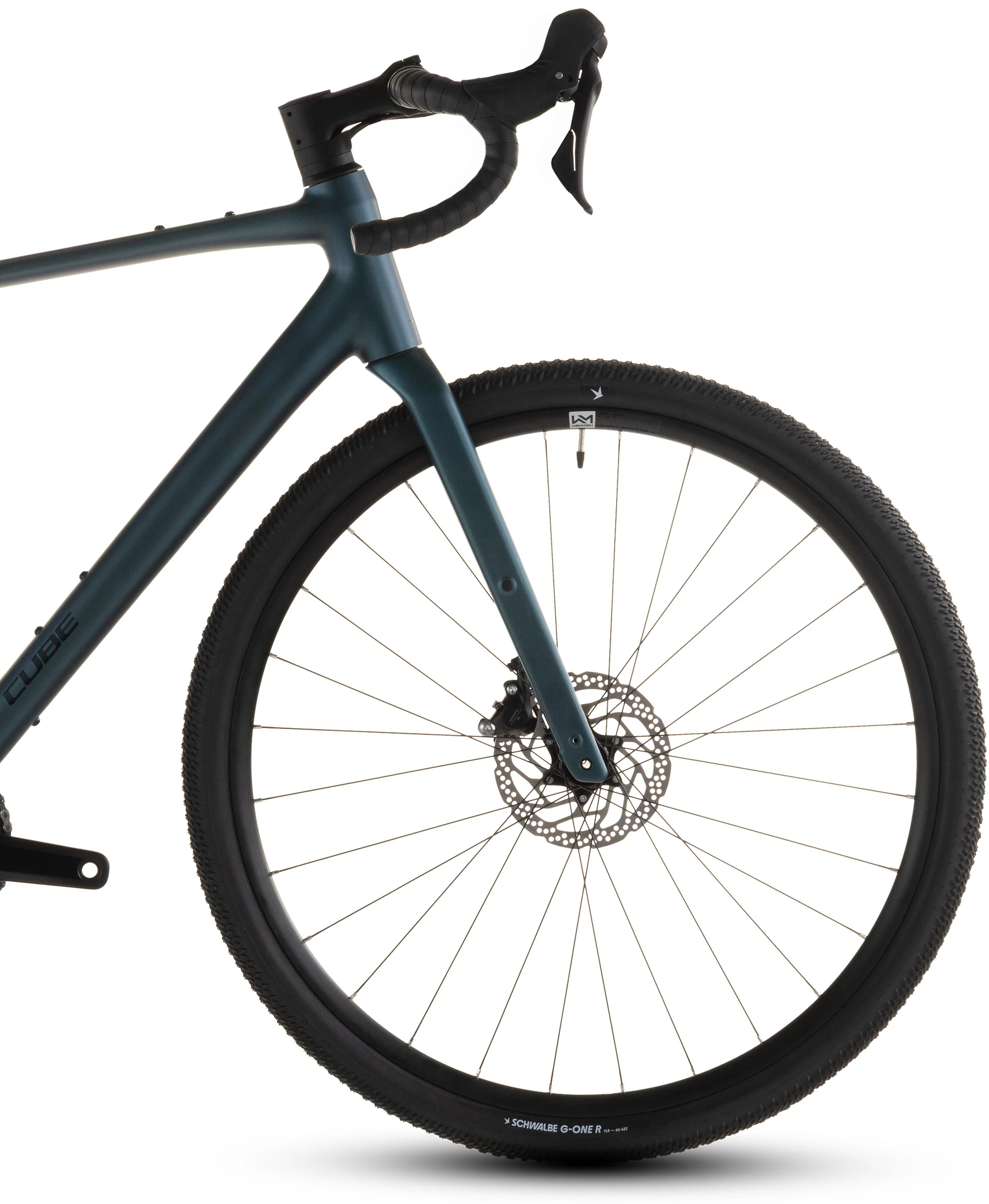 Cube Nuroad Race Gravel Bike 2026 - Royal Green - Image 3