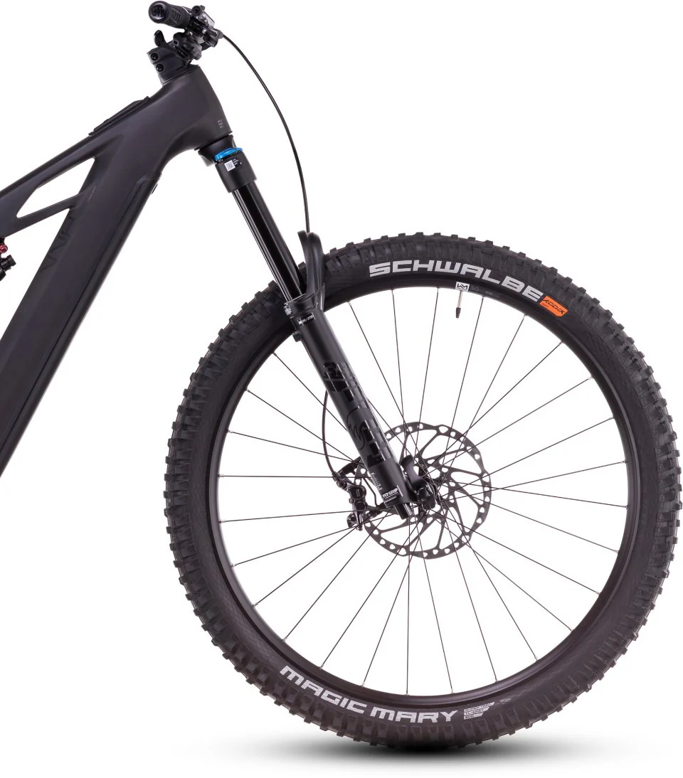 Cube Stereo Hybrid One77 HPC SLX 800 Carbon Electric Full Suspension Mountain Bike 2025 - Blackline - Image 3